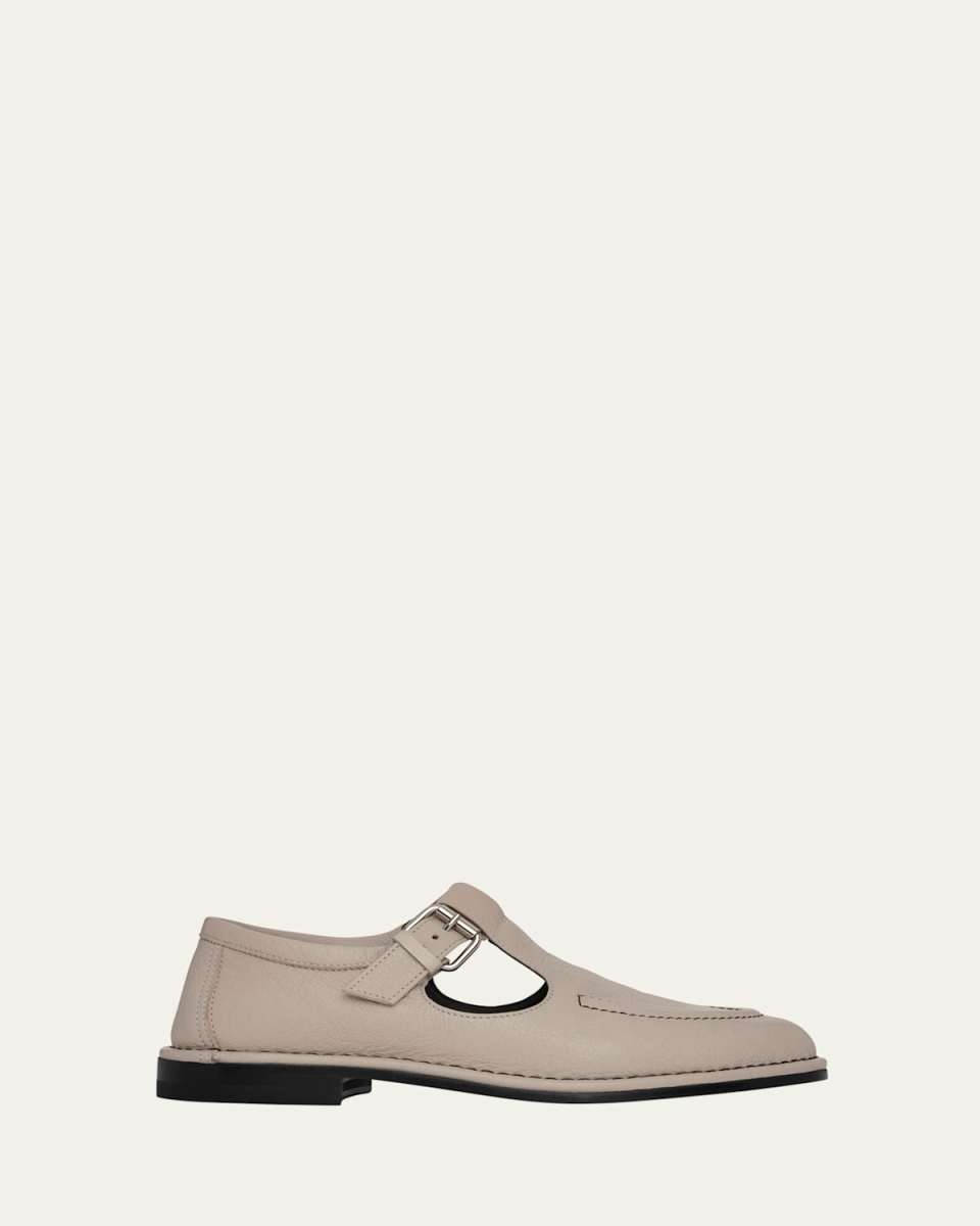 Modica Leather Mary Jane Loafers